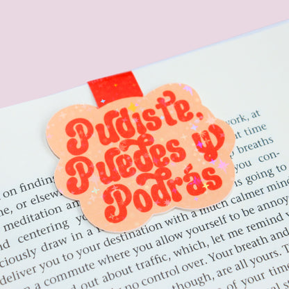 Orange Pudiste Magnetic Bookmark