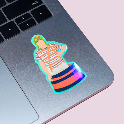 El Chavo Del 8 Barril Sticker