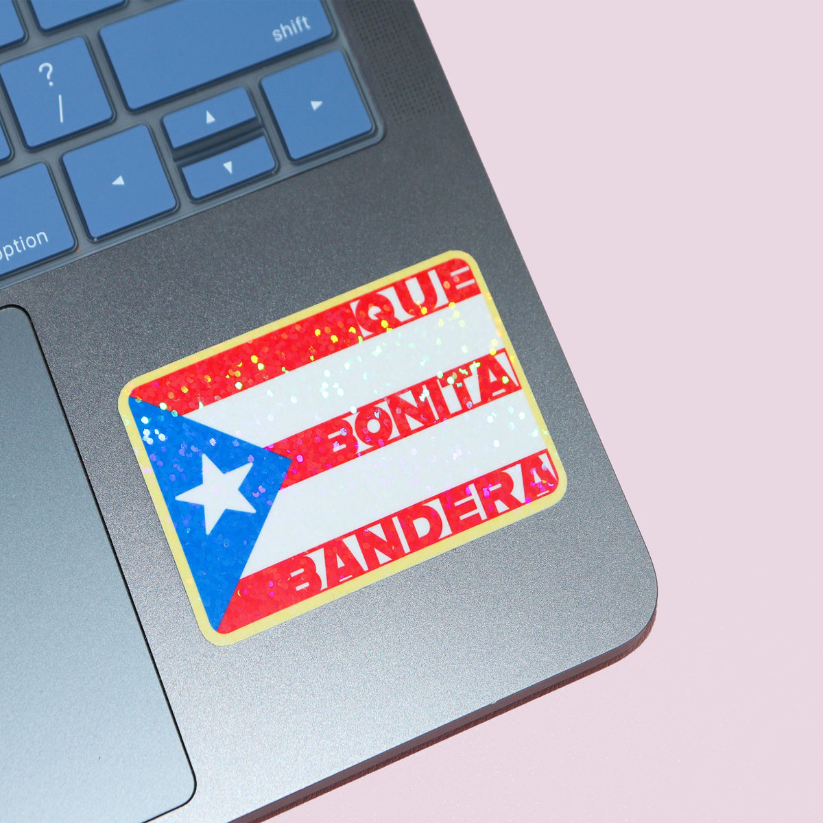 Puerto Rico Que Bonita Bandera Sticker