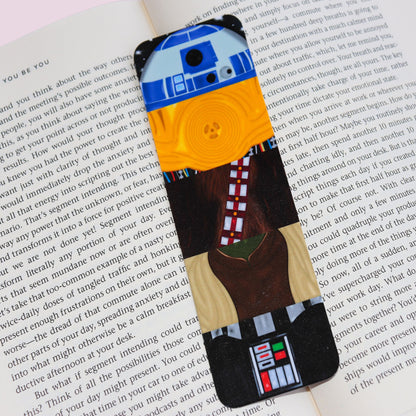 Space Galaxy Character Bookmark