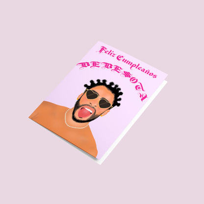 Bunny Bebe Cumpleaños Birthday Card