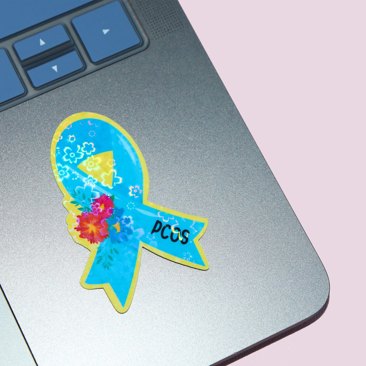 PCOS Ribbon Sticker