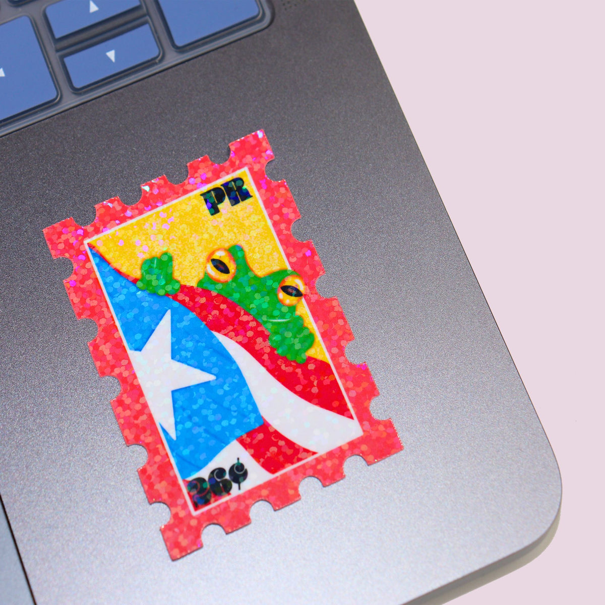 Puerto Rico Stamp Sticker