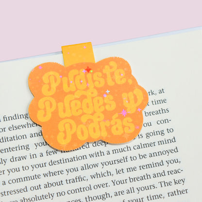 Yellow Pudiste Magnetic Bookmark