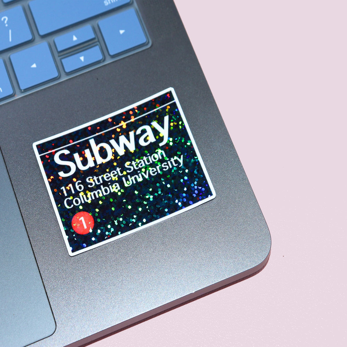 Columbia University Subway Station Sticker
