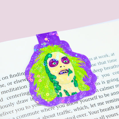 Funny Ghost Magnetic Bookmark