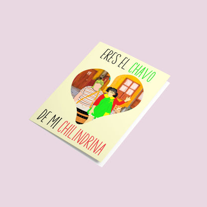 El Chavo Valentines Day Card