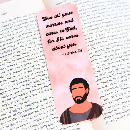 1 Peter 5:7 Scripture Bookmark