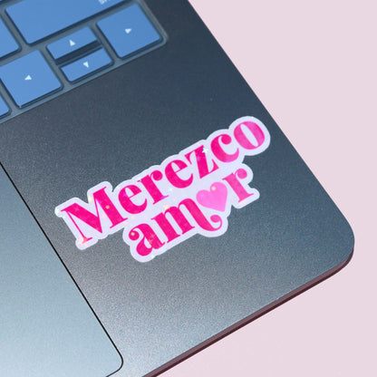Merezco Amor Sticker
