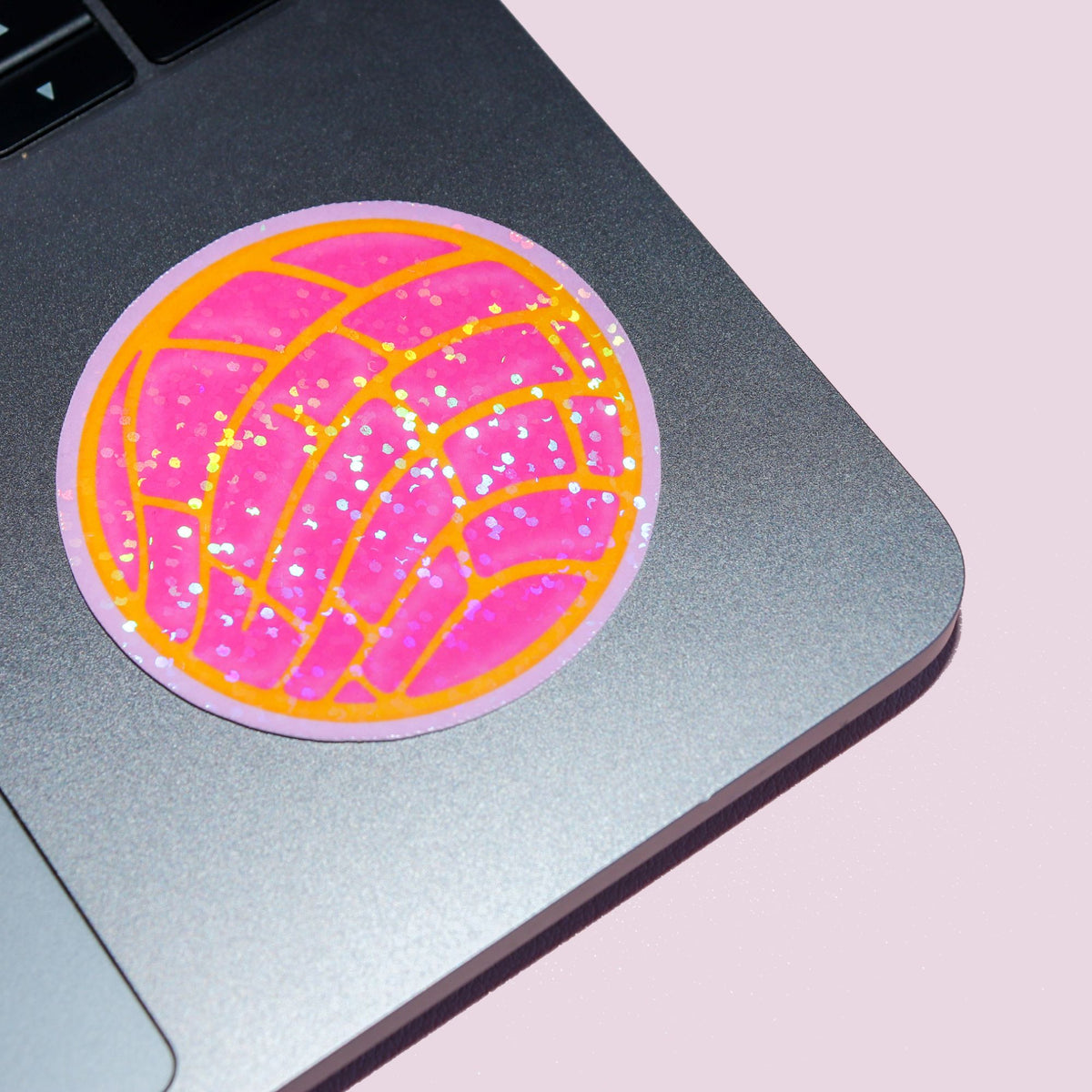Pink Concha Sticker