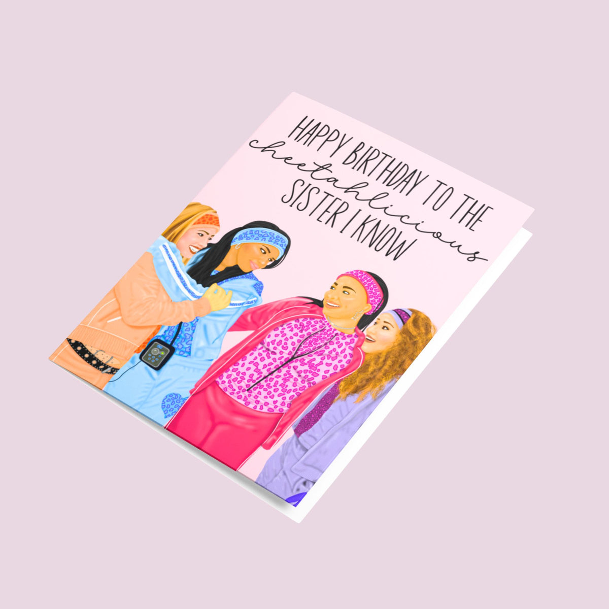 Cheetahlicious Birthday Card