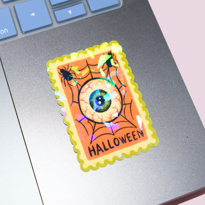 Halloween Stamp Holographic Sticker Pack