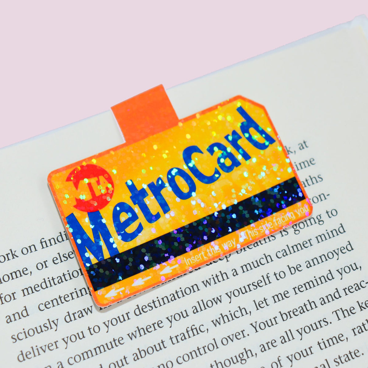 NYC Metro Card Magnetic Bookmark