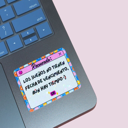 Recuerda: Aun Hay Tiempo Sticker