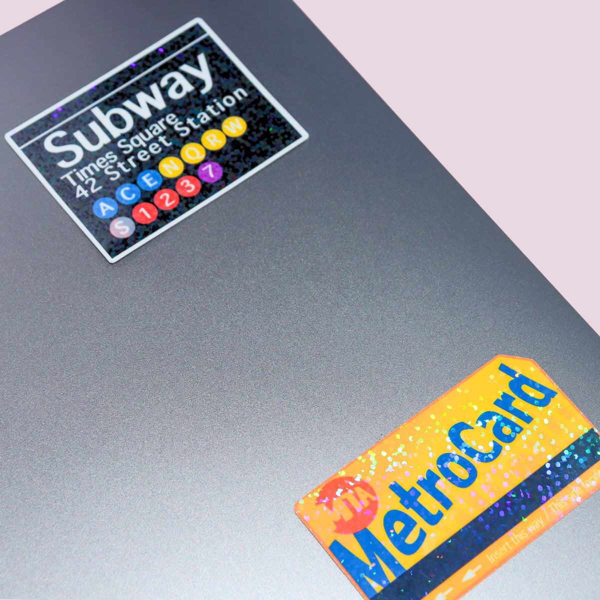 NYC Times Square Subway Station Sticker