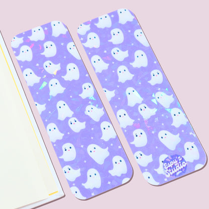 Holographic Spooky Ghost Bookmark
