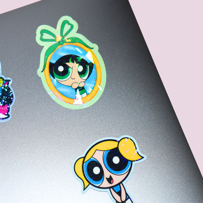 Buttercup Coquette Mirror Sticker