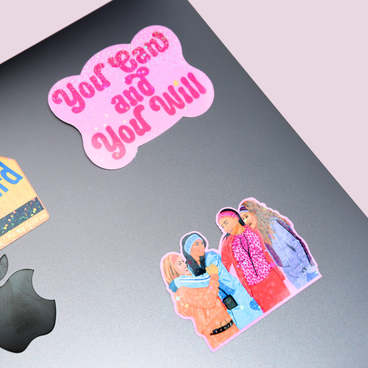 You Can and You Will Holographic Sticker