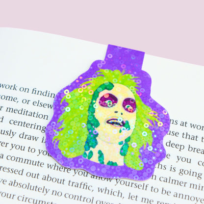Funny Ghost Magnetic Bookmark