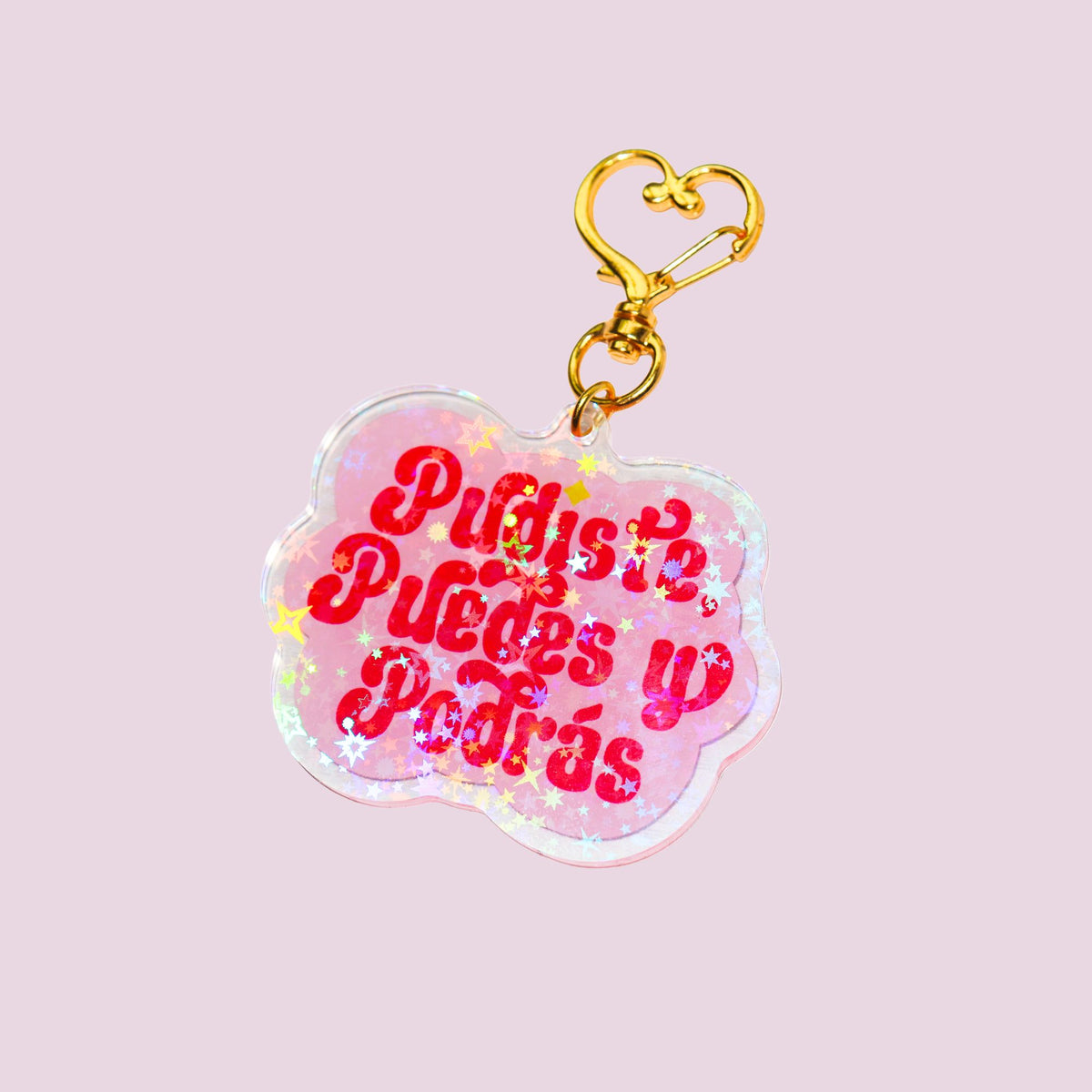 Pudiste Puedes Y Podras Acrylic Keychain
