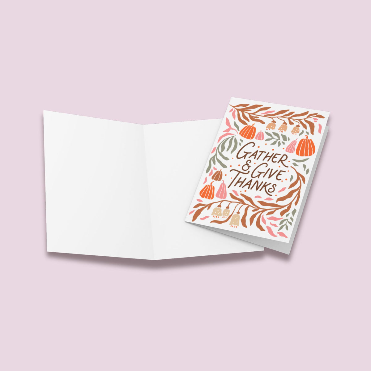 Gather & Give Thanksgiving Card