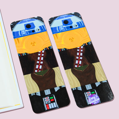 Space Galaxy Character Bookmark