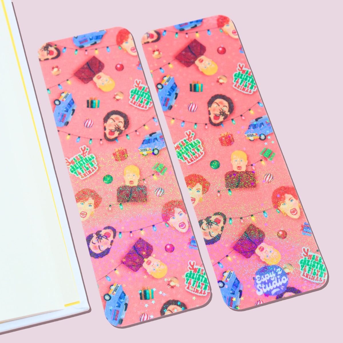 Nostalgic Christmas Movie Bookmark