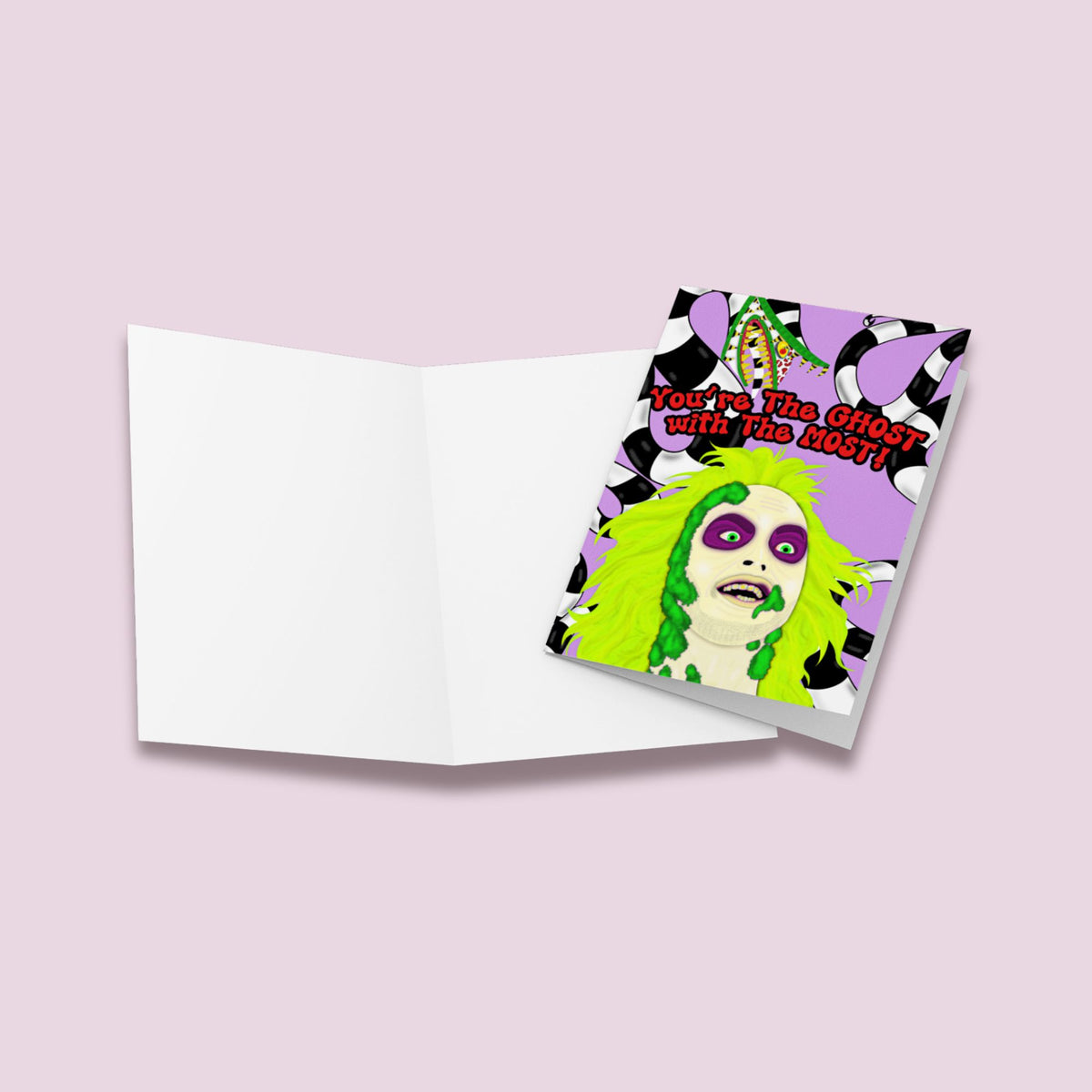 Ghost With The Most Love Card