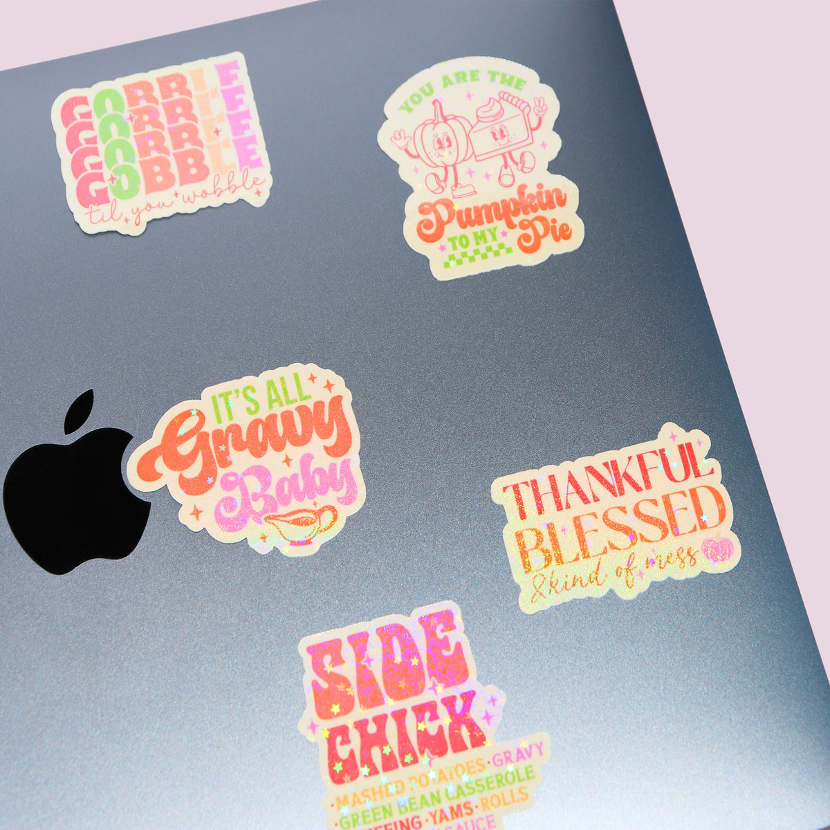 Thanksgiving Holographic Sticker Pack