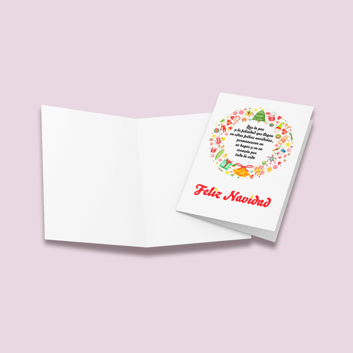 Feliz Navidad Christmas Card