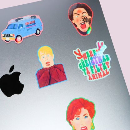 Nostalgic Christmas Movie Sticker Pack