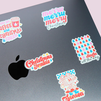 Christmas Holographic Sticker Pack