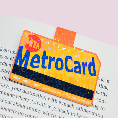 NYC Metro Card Magnetic Bookmark