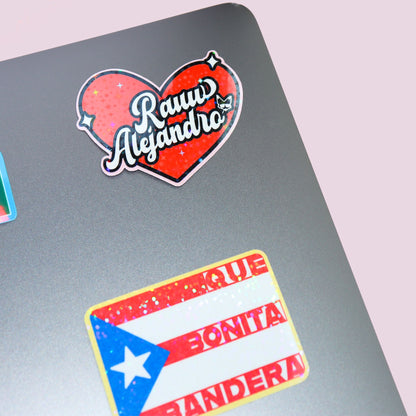 Reggaeton Heart Sticker