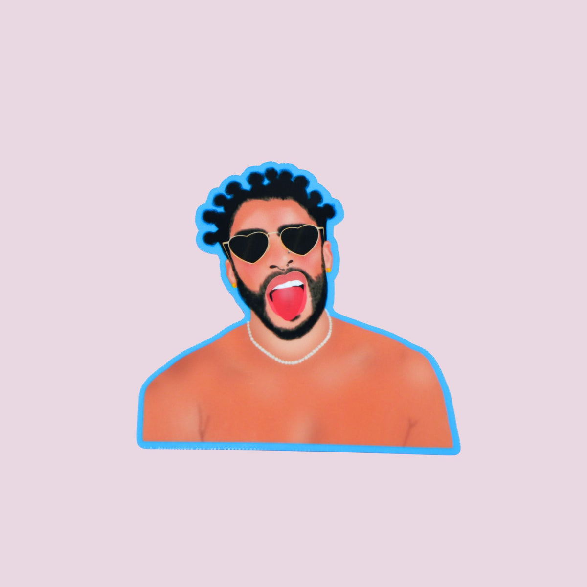 Reggaeton Bunny Sticker