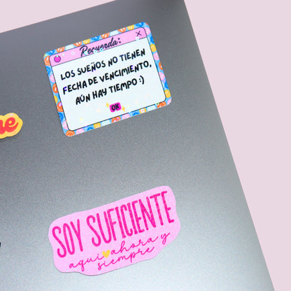 Recuerda: Aun Hay Tiempo Sticker