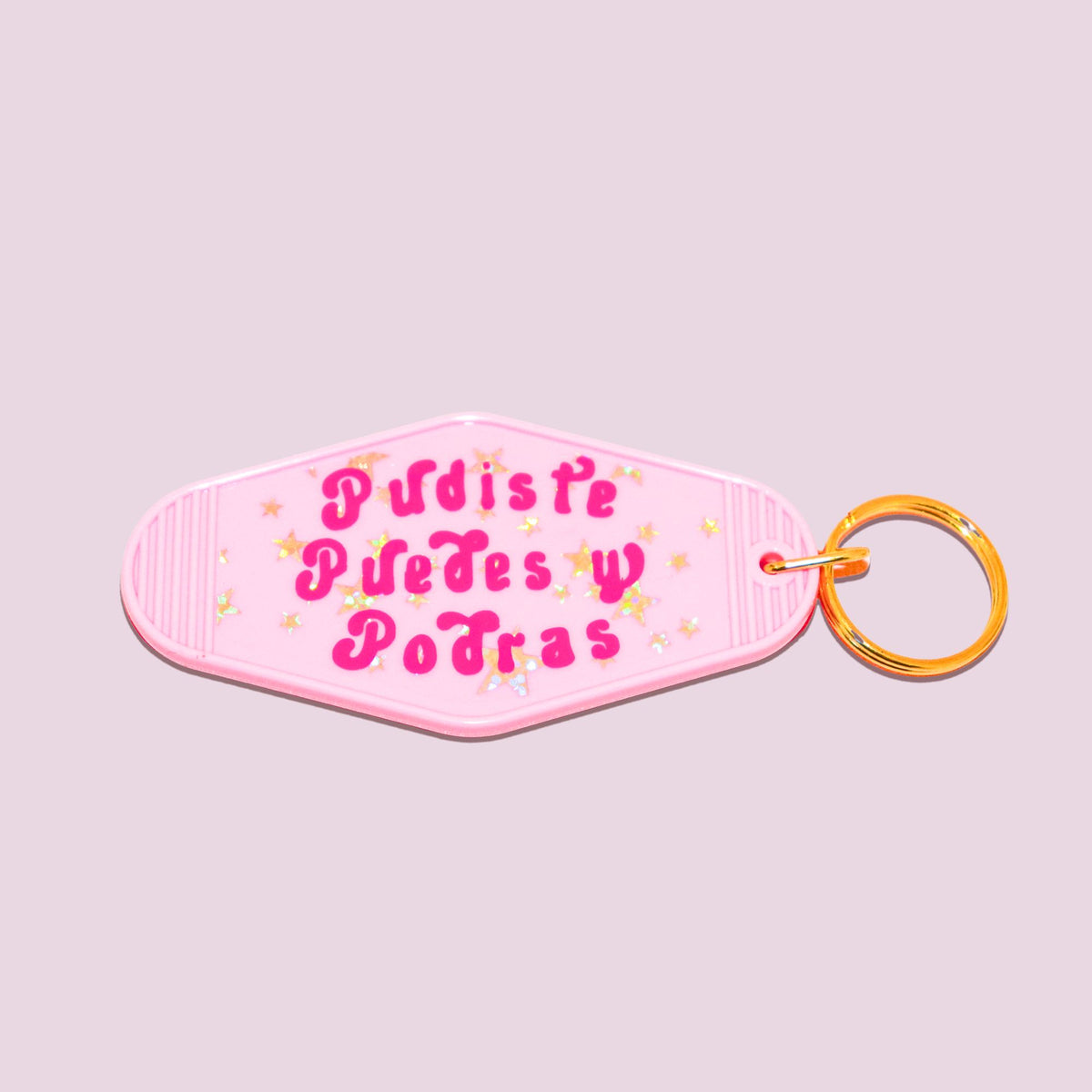 Pudiste Puedes Y Podras Keychain
