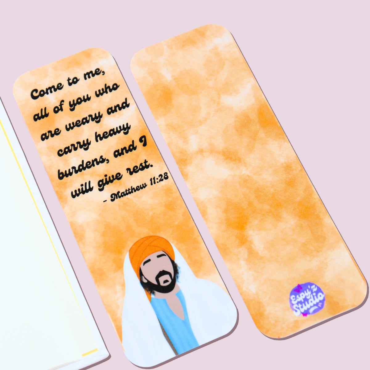 Matthew 11:28 Scripture Bookmark