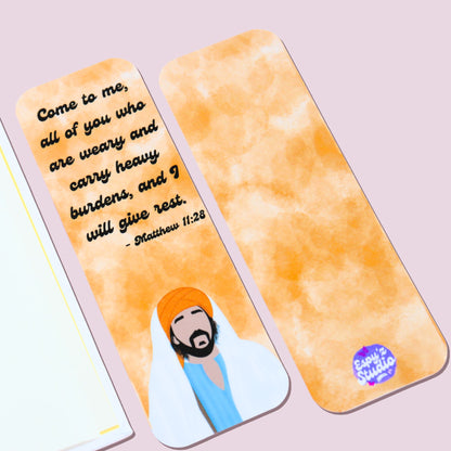 Matthew 11:28 Scripture Bookmark