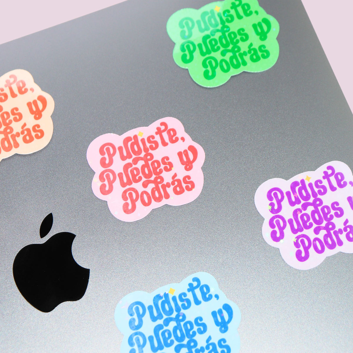 Colorful Pudiste Puedes Y Podras Sticker Pack