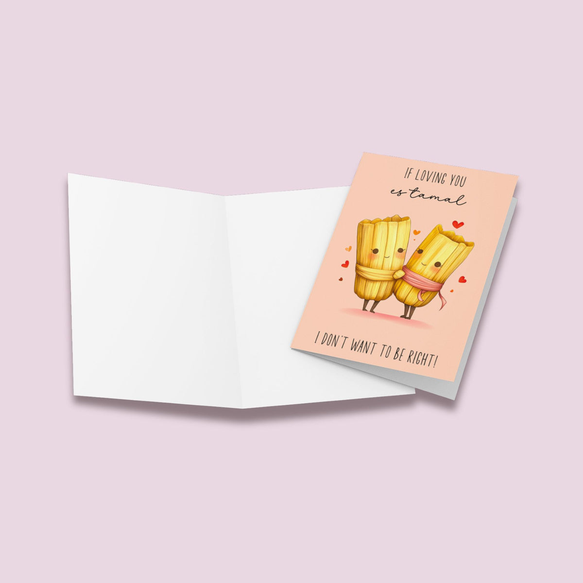 If Loving You Es Tamal Spanish Anniversary Card