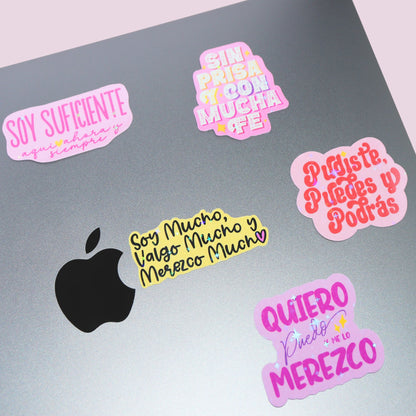 Spanish Affirmation Sticker Pack #1