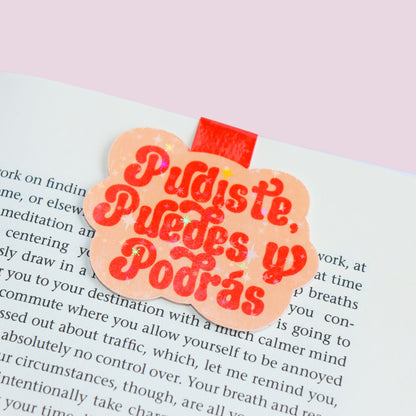 Orange Pudiste Magnetic Bookmark