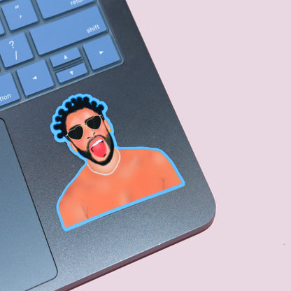 Reggaeton Bunny Sticker