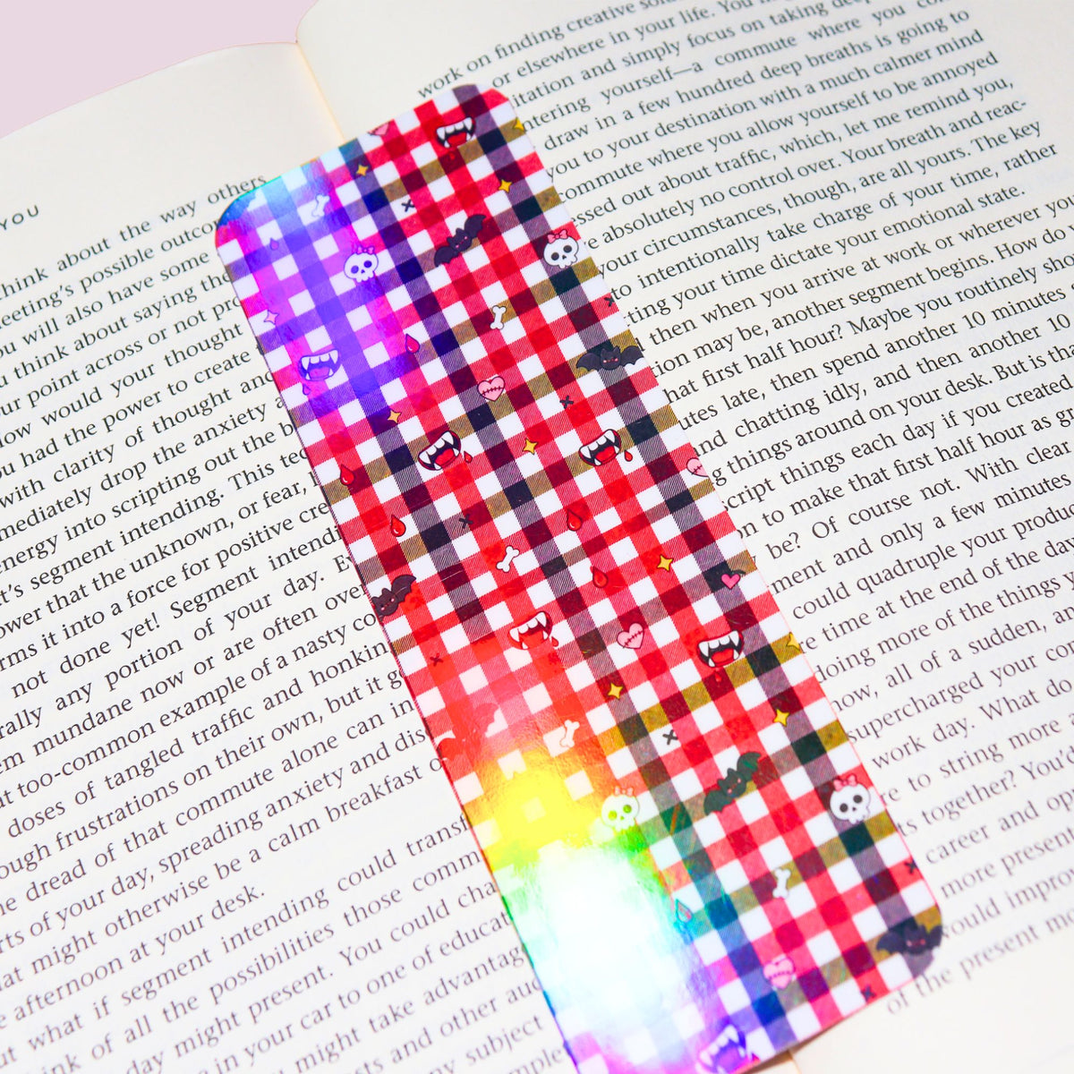 Halloween Gingham Bookmark Pack