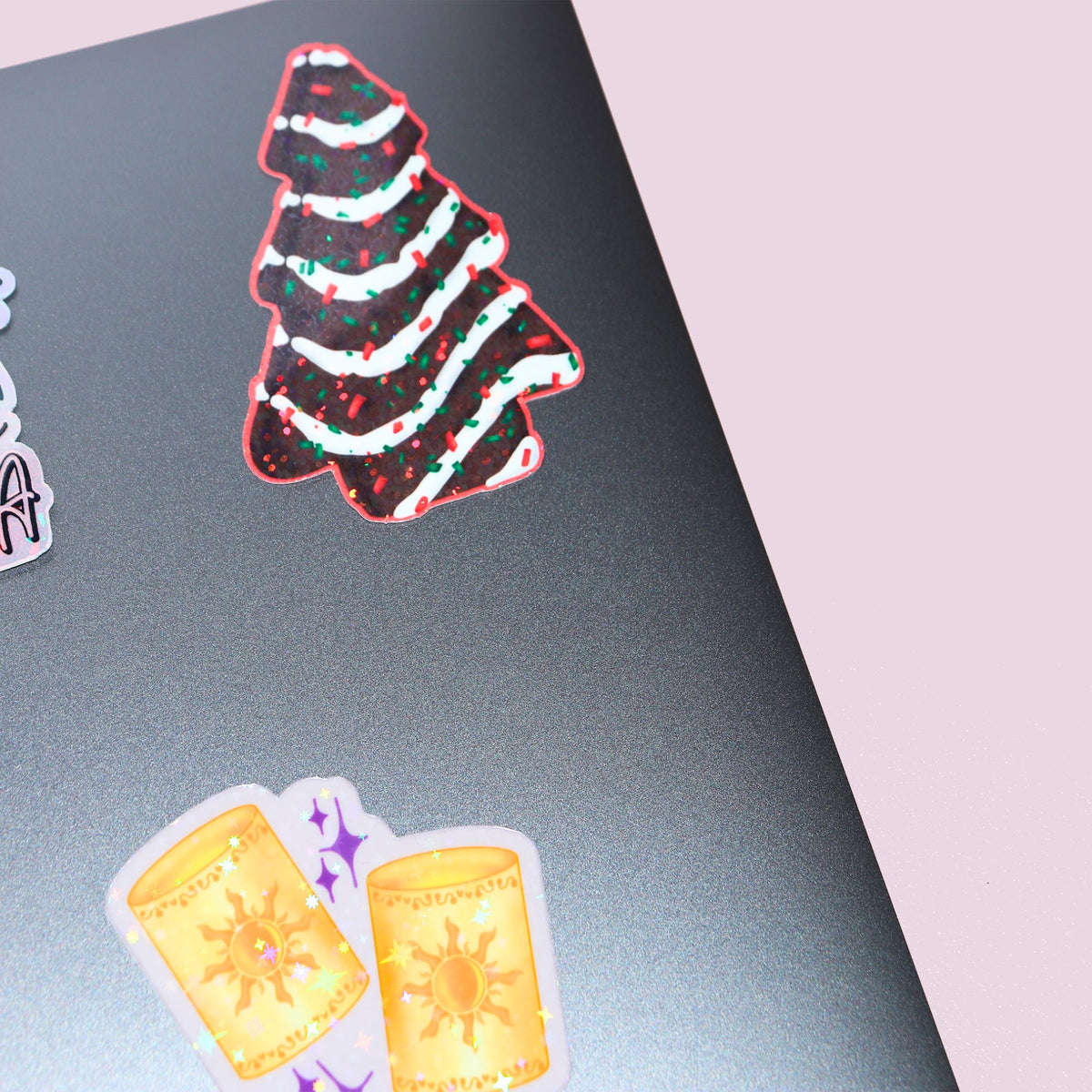 Christmas Tree Cake Sticker