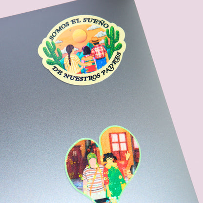 Somos El Sueño De Nuestros Padres Sticker